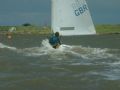 Andrew Friend at speed during the Splash training session at Slaughden Sailing Club © Keith Binns