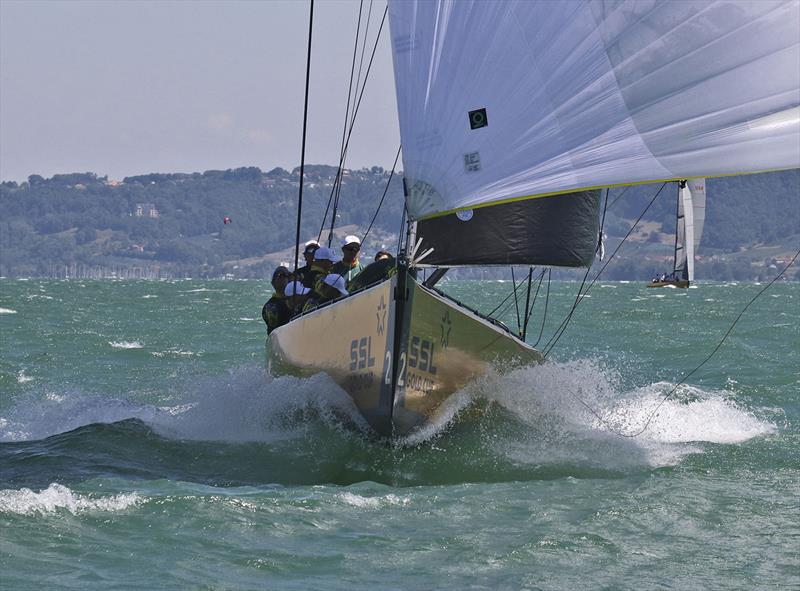 Marching along SSL Gold Cup Team AUS - photo © John Curnow