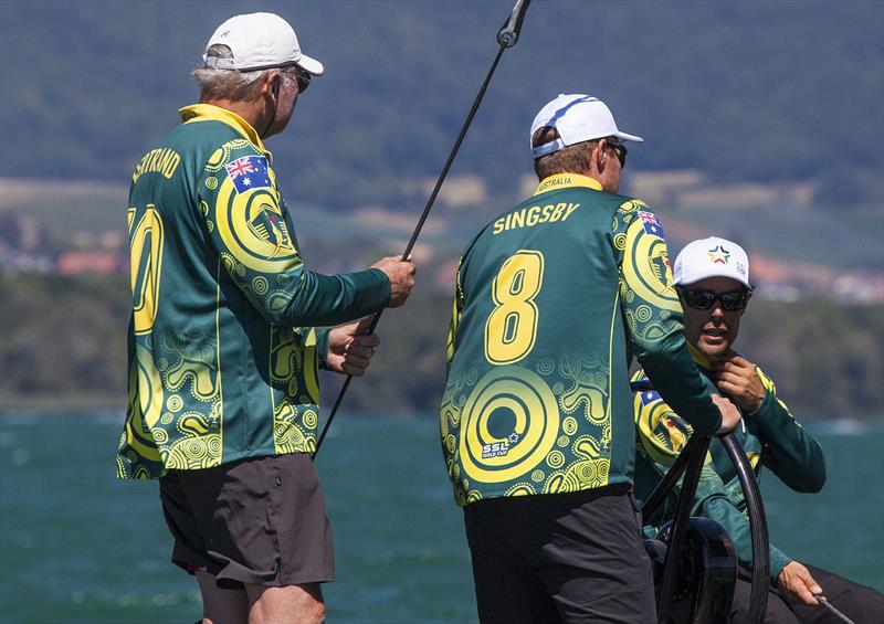 2022 SSL Gold Cup - John Bertrand AO (Captain) and Tom Slingsby (Skipper) - photo © John Curnow