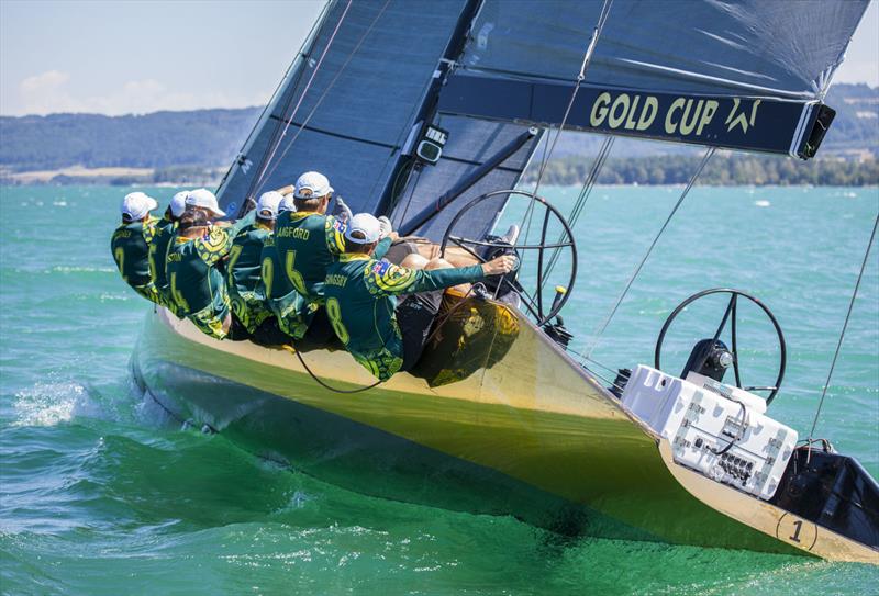 And you thought it was just a gentle sport photo copyright John Curnow taken at Cercle de la Voile de Grandson and featuring the SSL47 class