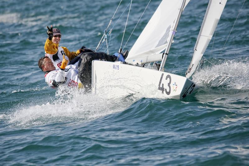 Racing on day 2 of the SSL Lake Grand Slam photo copyright Christophe Launay / www.sealaunay.com taken at Cercle de la Voile de Grandson and featuring the Star class