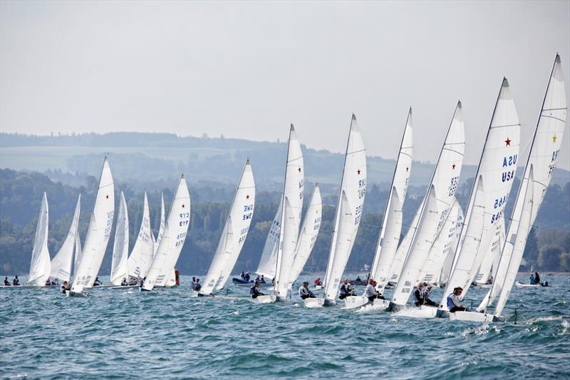 Racing on day 2 of the SSL Lake Grand Slam photo copyright Christophe Launay / www.sealaunay.com taken at Cercle de la Voile de Grandson and featuring the Star class