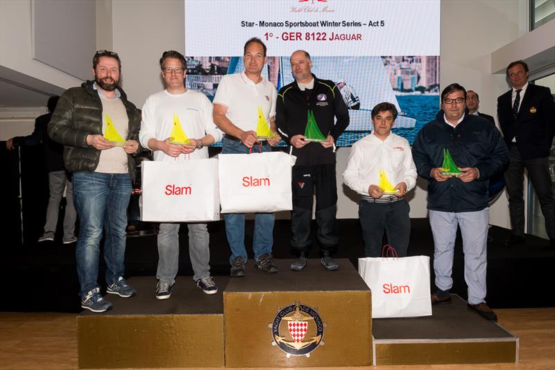 Star Podium - 5th Monaco Sportsboat Winter Series 2018 - photo © Isabelle Andrieux