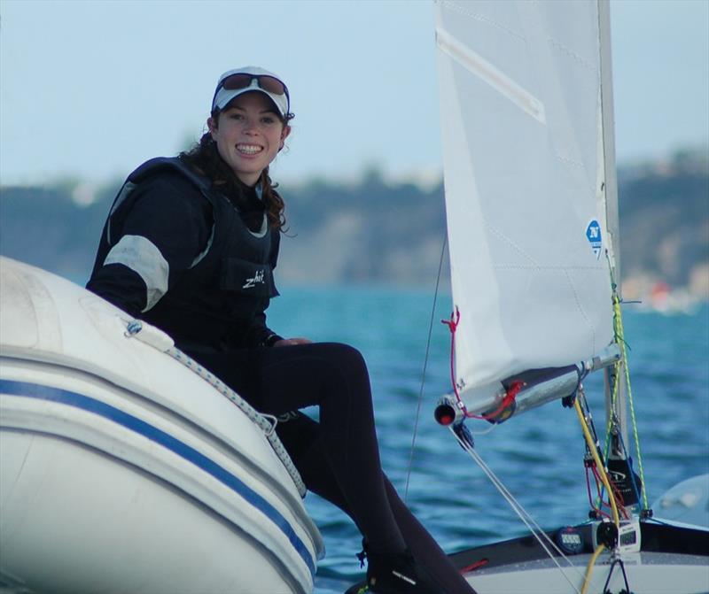 Two months after Alice Noyer's match-racing nationals win, Erica Dawson became the first ever female to win the fleet-racing Nationals, giving girls a clean sweep of the Starling class's top two events in 2012 photo copyright Brian Haybittle taken at  and featuring the Starling class