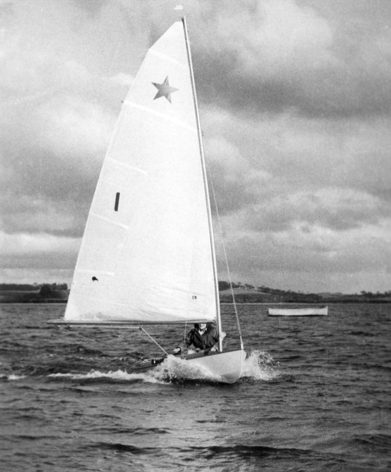 Brian Peet sailing Starling #1 off Glendowie BC in 1970 - Des Townson, A sailing legacy  photo copyright John Peet taken at  and featuring the Starling class