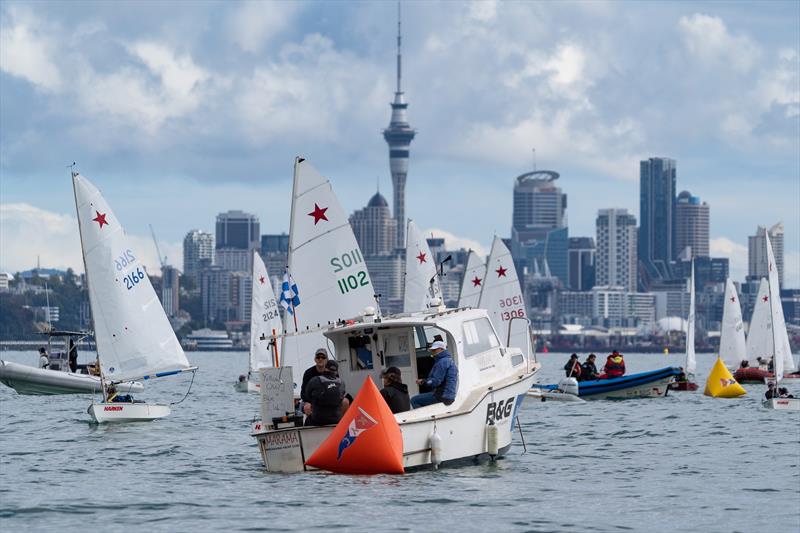 Sailors waiting to start - Starling Nationals 2021 photo copyright Joshua McCormack taken at  and featuring the Starling class