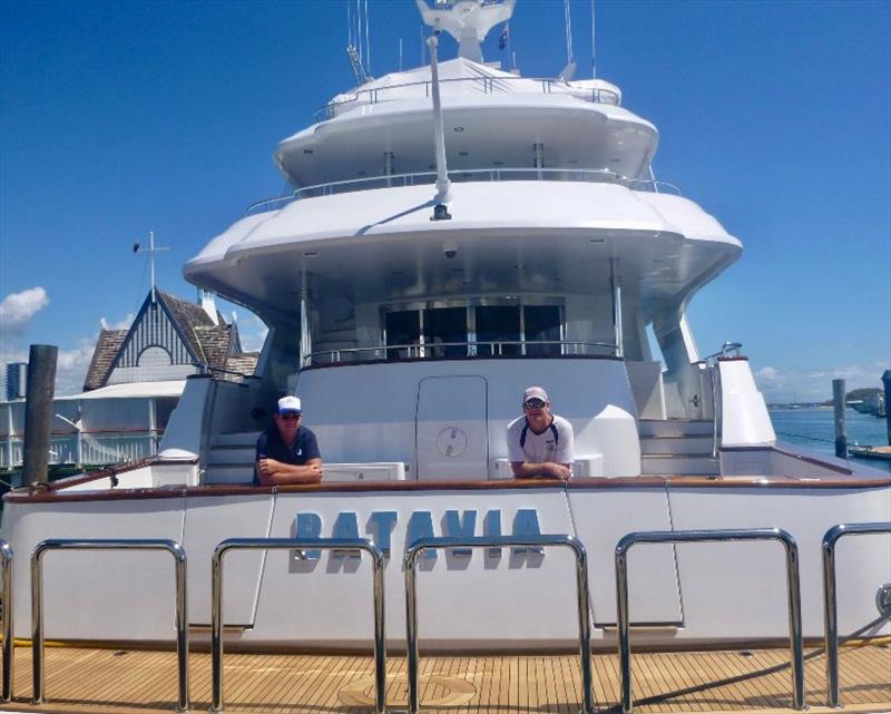 Rod Twitchin RTM marine and Captain Mark Clacher photo copyright The Boat Works taken at  and featuring the Superyacht class