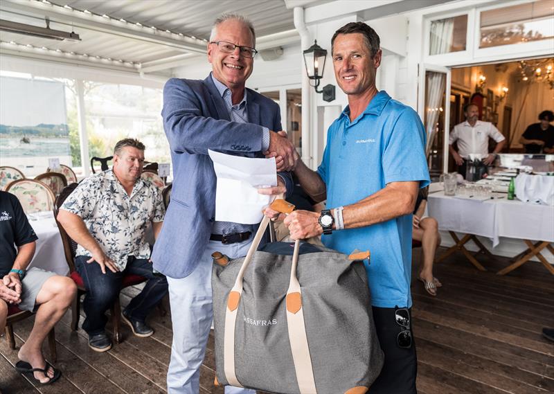 Millennium Cup 2021 - Peter Busfield - greets Sassafras captain Tim Michalik - - photo © Jeff Brown