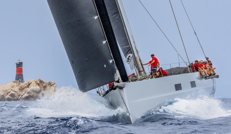 Victory of the day went to the 107' Ribelle, Giorgio Armani Superyacht Regatta 2022 photo copyright YCCS / Studio Borlenghi taken at Yacht Club Costa Smeralda and featuring the Superyacht class