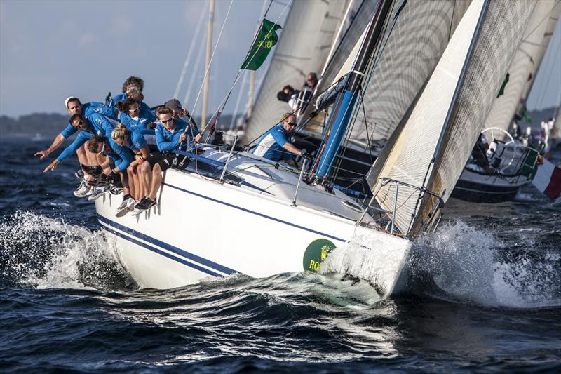 The Royal Southern Yacht Club team skippered by Edward Leask during the New York Yacht Club Invitational Cup presented by Rolex photo copyright Daniel Forster / Rolex taken at New York Yacht Club and featuring the Swan 42 class