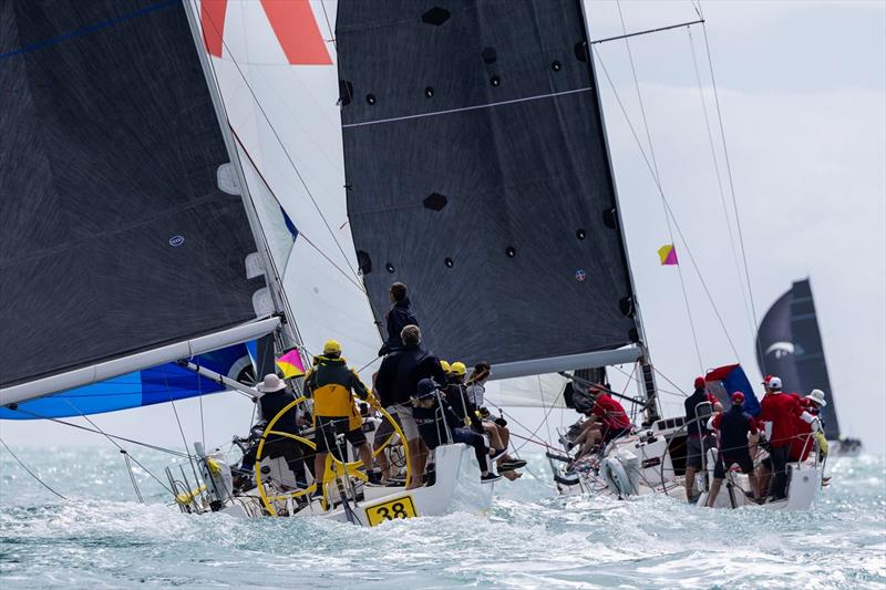 Sydney 38 named '38' goes well in all conditions - 2023 Airlie Beach Race Week photo copyright Andrea Francolini / ABRW taken at Whitsunday Sailing Club and featuring the Sydney 38 class