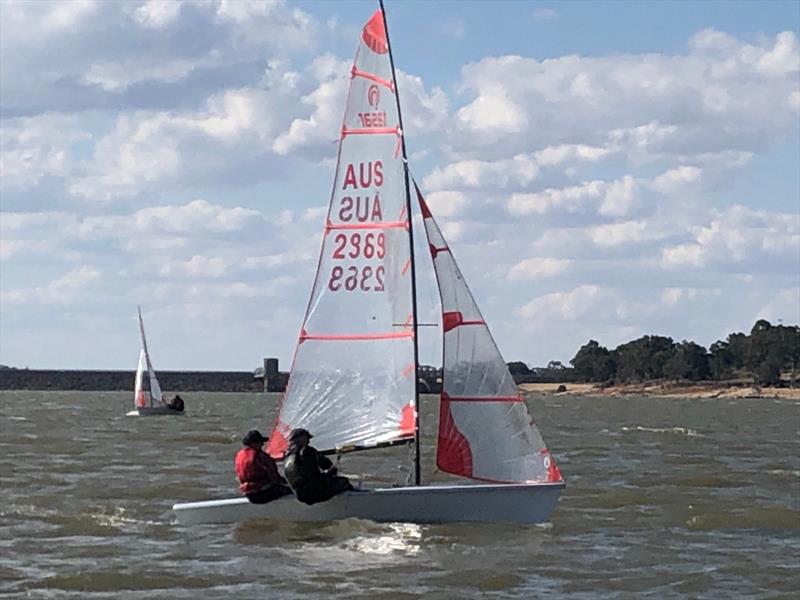 Heather Macfarlane and Chris Payne wins the Victorian Tasar State Championship 2020 - photo © Craig Ginnivan