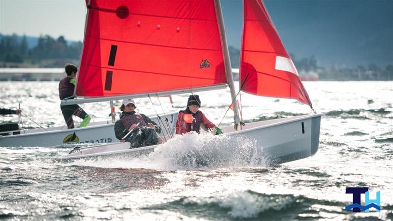 Day 1 - Australian Secondary Schools Teams Racing Championships 2019 – at Sandy Bay Sailing Club, Hobart, Tasmania - photo © Oli Burnell