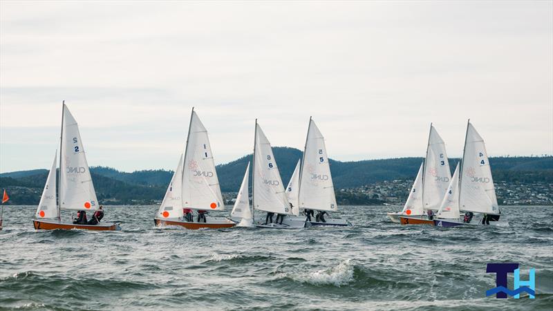 Australian schools team racing on the Derwent in June won by Scots College Sydney with Ascham School winning the girls event. - photo © Tom Hodge Media