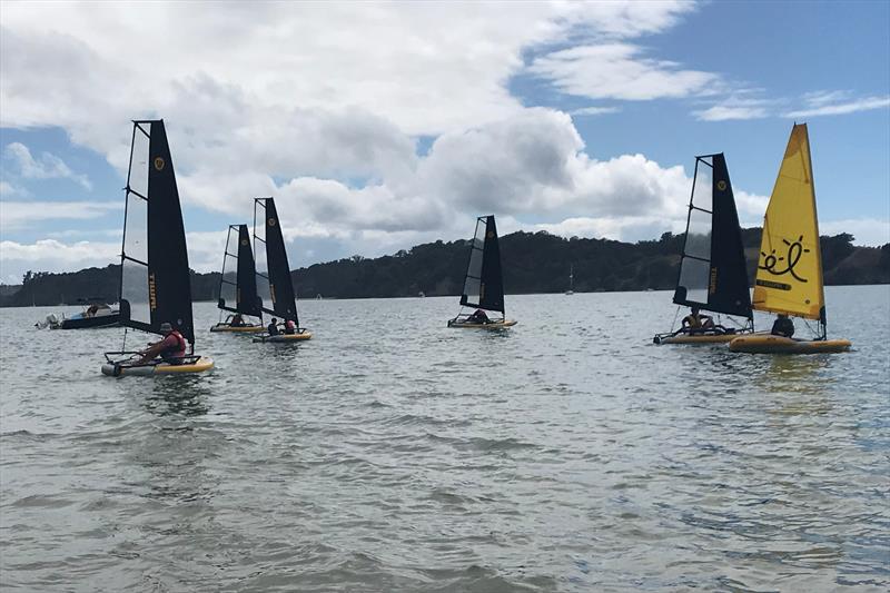 Prestart positioning at the Tiwal New Zealand Cup 2021 photo copyright Melinda Henshaw taken at  and featuring the  class
