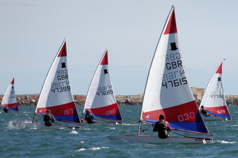 2020 South & Southwest British Youth Sailing Regional Junior Championships photo copyright Mark Jardine / YachtsandYachting.com taken at Weymouth & Portland Sailing Academy and featuring the Topper class