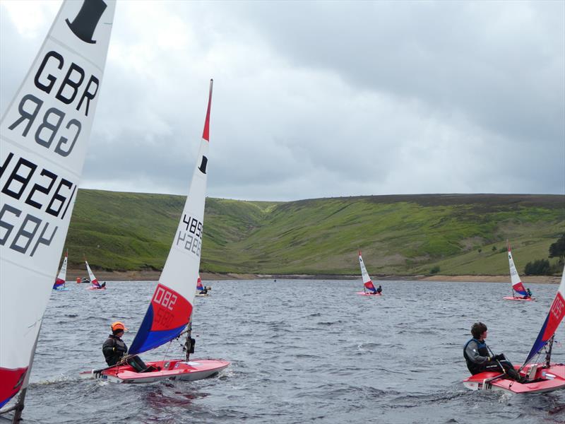 North Topper Traveller at Pennine photo copyright Sam Young taken at Pennine Sailing Club and featuring the Topper class