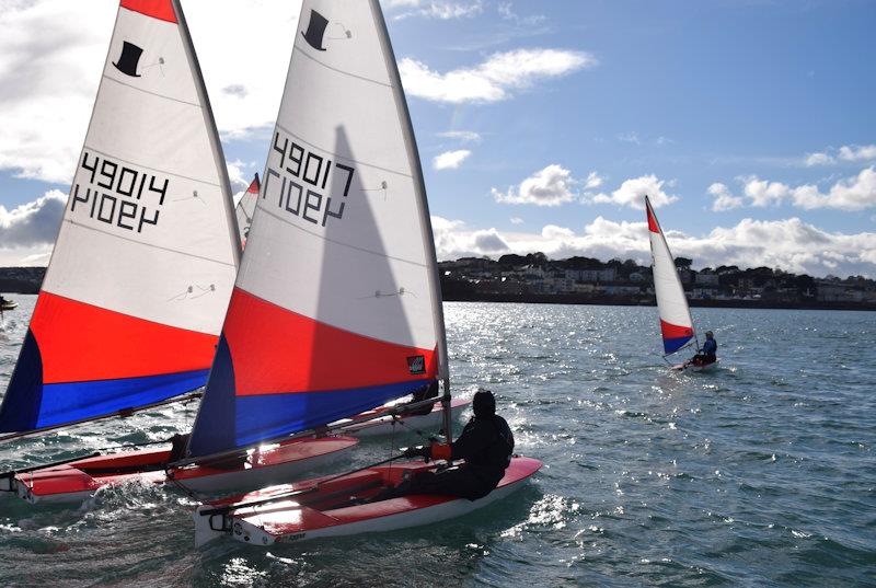 SWYSA Youth Winter Training at Paignton photo copyright Peter Solly taken at Paignton Sailing Club and featuring the Topper class