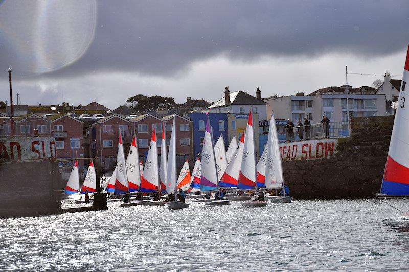 SWYSA Youth Winter Training at Paignton photo copyright Peter Solly taken at Paignton Sailing Club and featuring the Topper class