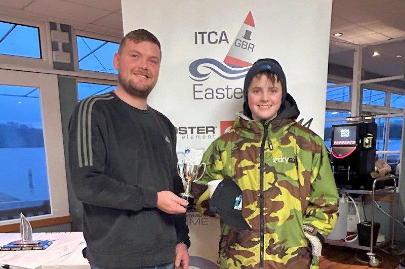 James Dugdale (RO) and Toby Turner - Eastern Topper Traveller Round 4 at Snowflake, Wroxham photo copyright Hayley Turner taken at Snowflake Sailing Club and featuring the Topper class