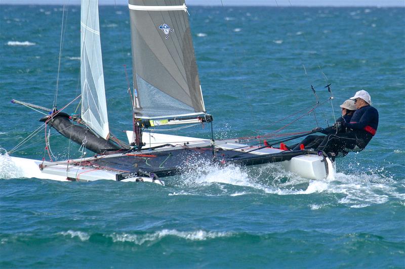 Tornado Class President Jurgen and Sarah Jentsch (GER)- Race 8 - Int Tornado Worlds - Day 4, presented by Candida, January 9, 2019 - photo © Richard Gladwell