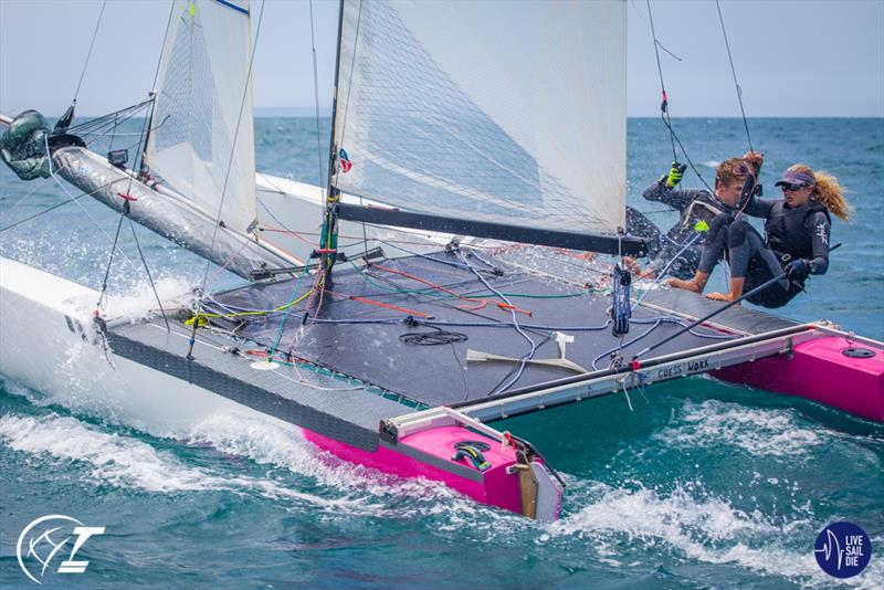 2nd Youth Team- Helena Sanderson (14yrs) & Jack Honey (17yrs)  (NZL) - SecondTornado World Championships. Day 5.  - photo © Suellen Davies