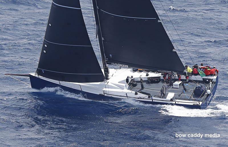 Celestial heads to sea photo copyright Bow Caddy Media taken at Cruising Yacht Club of Australia and featuring the TP52 class