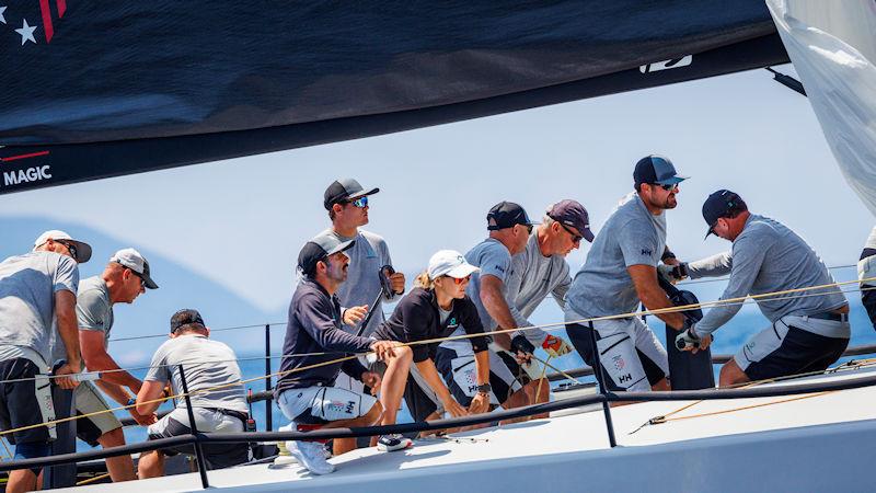 52 Super Series Scarlino Sailing Week 2023 Day 3 photo copyright Nico Martinez / 52 Super Series taken at Club Nautico Scarlino and featuring the TP52 class