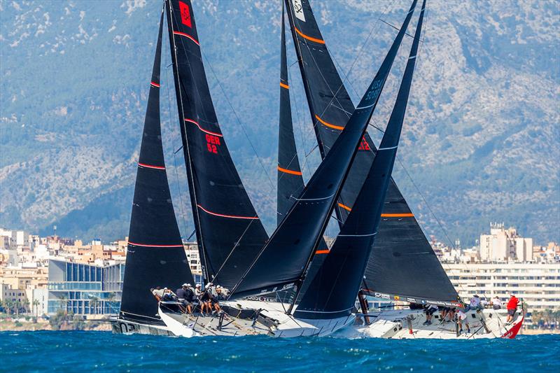 52 SUPER SERIES Puerto Portals Sailing Week Day 4 photo copyright Nico Martinez / 52 Super Series taken at  and featuring the TP52 class