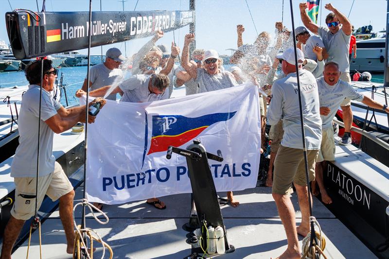 52 SUPER SERIES Puerto Portals Sailing Week Day 5 - Platoon win 2023 52 SUPER SERIES season title on tiebreak photo copyright Nico Martinez / 52 Super Series taken at  and featuring the TP52 class