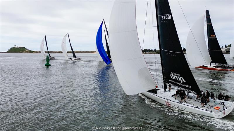 TP52 Pallas Capital Gold Cup Act 2 - Matador and Zen out in front - photo © Nic Douglass for @sailorgirlhq