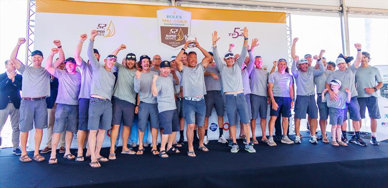 Rolex TP52 World Championship in Cascais Prize Giving - photo © Nico Martinez / 52 Super Series