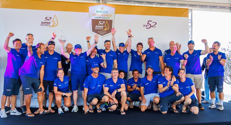 Rolex TP52 World Championship in Cascais Prize Giving - photo © Nico Martinez / 52 Super Series