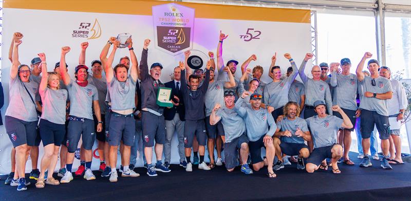 Rolex TP52 World Championship in Cascais Prize Giving - photo © Nico Martinez / 52 Super Series