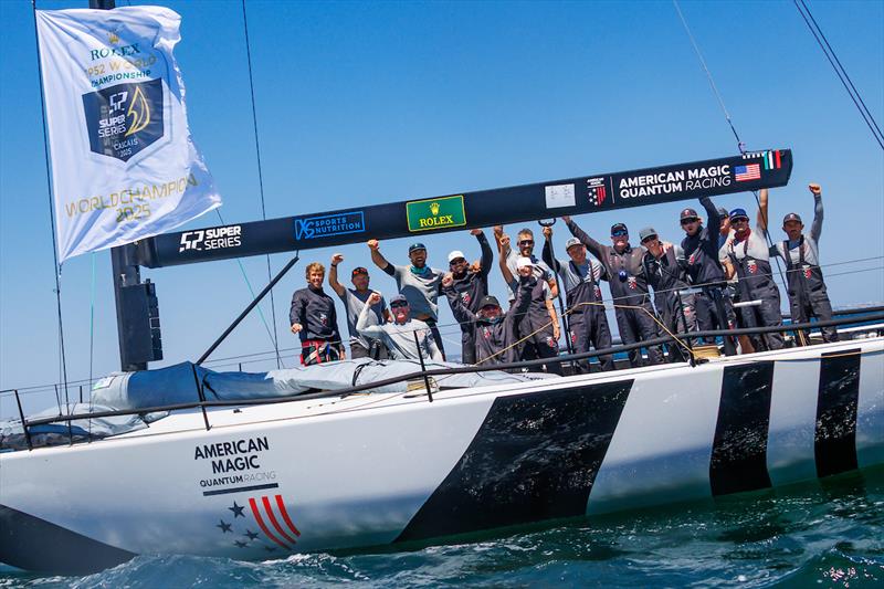 American Magic Quantum Racing win the Rolex TP52 World Championship in Cascais - photo © Nico Martinez / 52 Super Series