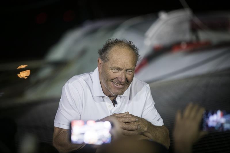 Legendary Francis Joyon takes Route du Rhum-Destination Guadeloupe fourth place at age 66 photo copyright Vincent Olivaud taken at  and featuring the Trimaran class