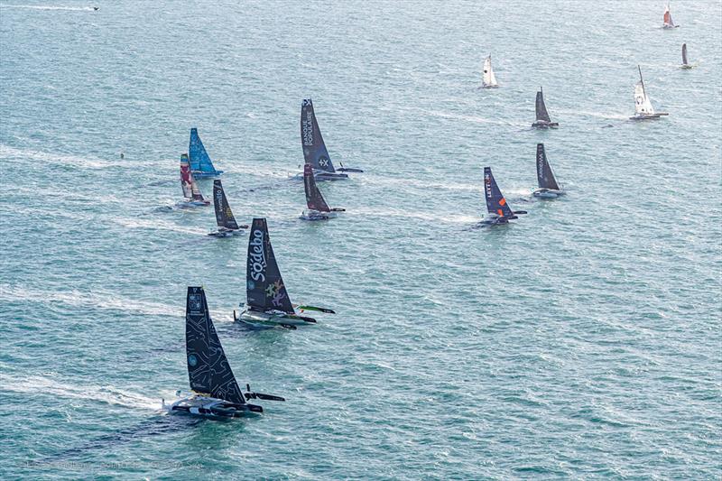 Route du Rhum – Destination Guadeloupe photo copyright E.Stichelbaut / polaRYSE / GITANA SA taken at  and featuring the Trimaran class