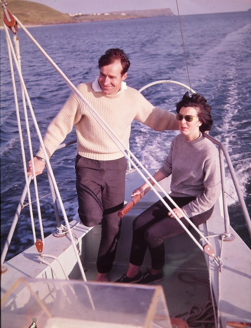 Toria Sailing on River Camel-Padstow on Board - Derek & Clare Kelsall - photo © Colin Forbes / Anchor Films 