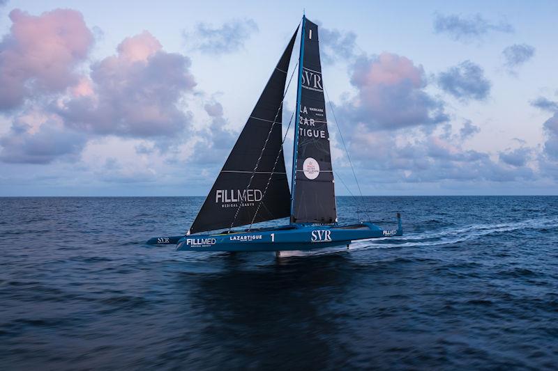 SVR Lazartigue during the Arkea Ultim Challenge - Brest - photo © Guillaume Gatefait