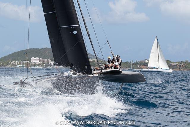 51st St. Thomas International Regatta Day 1: Thunder & Lightening, a 33-foot TF10 out of the Skiff Sailing Foundation, leads the Multihull Class - photo © STIR / www.ingridabery.com
