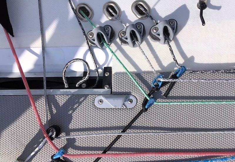 Ronstan SHOCK Blocks - simple efficient low friction rings photo copyright Kohlhoff Stuhlemmer Sailing taken at  and featuring the  class