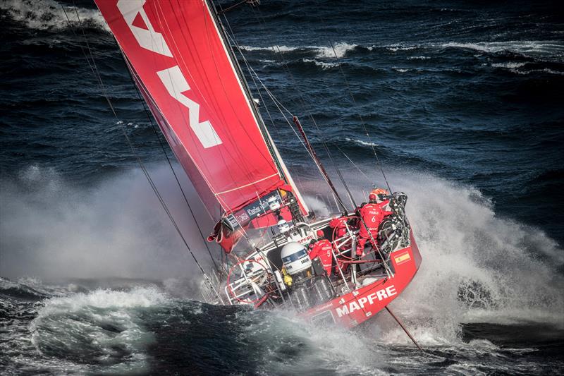 Leg 3 from Cape Town to Melbourne. Start day.. 10 December,  photo copyright Ainhoa Sanchez / Volvo Ocean Race taken at Royal Cape Yacht Club and featuring the Volvo 70 class