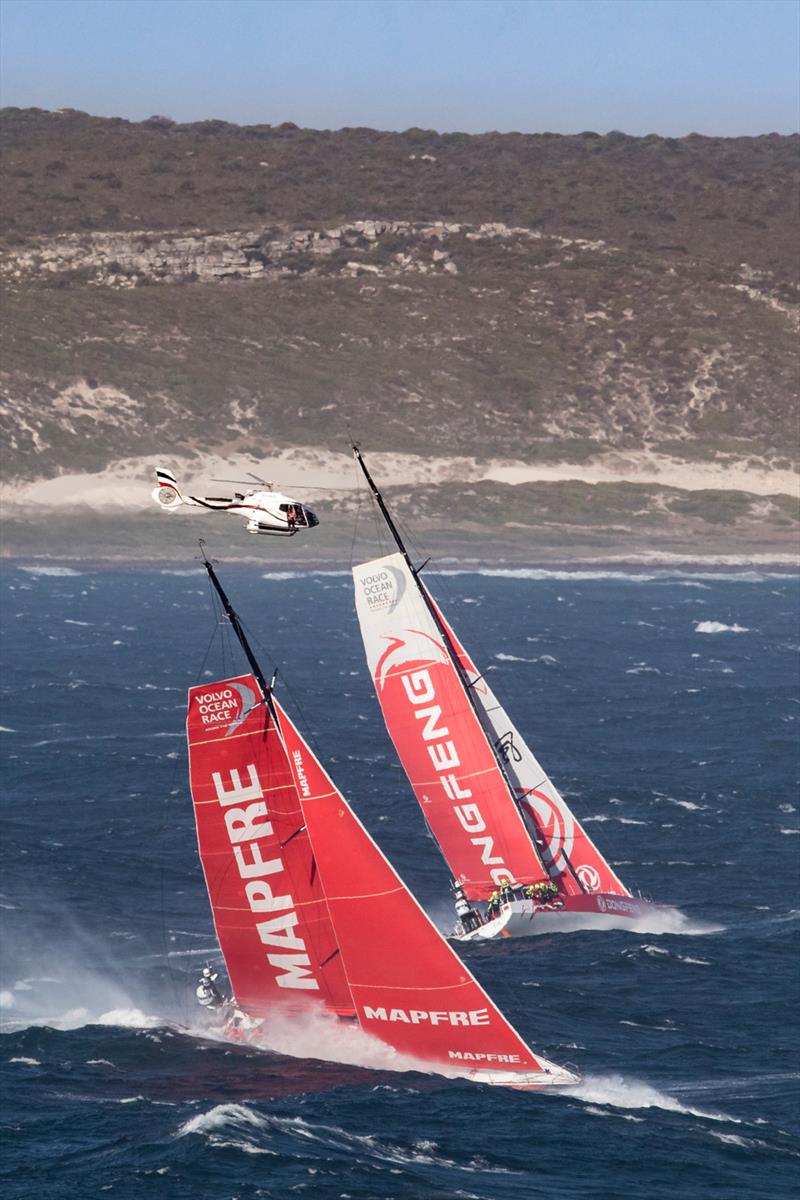 Leg 3 from Cape Town to Melbourne. Start day. . 10 December, 2017 photo copyright Ainhoa Sanchez / Volvo Ocean Race taken at Royal Cape Yacht Club and featuring the Volvo 70 class