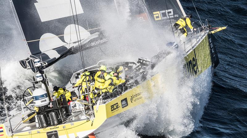 Leg 3 from Cape Town to Melbourne. Start day. . 10 December, 2017 photo copyright Ainhoa Sanchez / Volvo Ocean Race taken at Royal Cape Yacht Club and featuring the Volvo 70 class