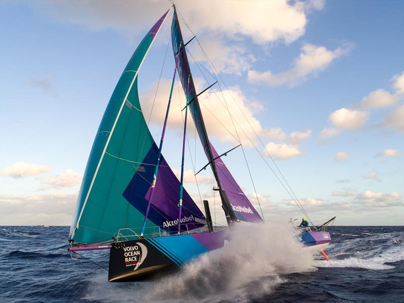 Leg 4, Melbourne to Hong Kong, day 03 on board AkzoNobel photo copyright Sam Greenfield / Volvo Ocean Race. 04 January taken at Pacific Yacht Club and featuring the Volvo One-Design class