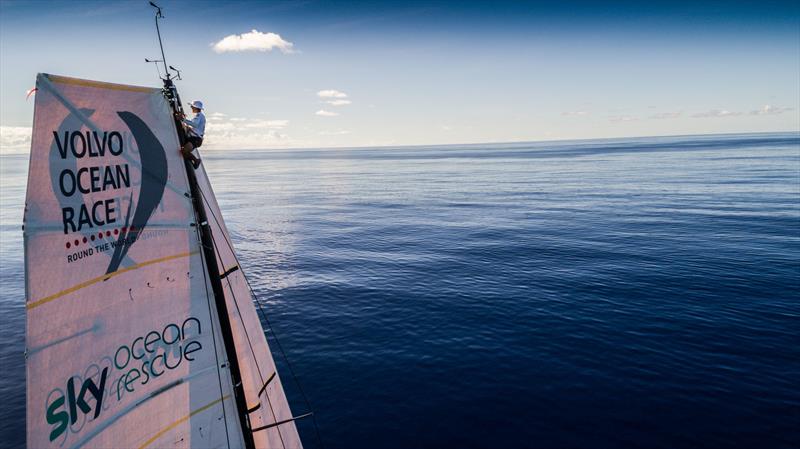 Leg 4, Melbourne to Hong Kong, day 8 on board Turn the Tide on Plastic photo copyright Brian Carlin / Volvo Ocean Race taken at  and featuring the Volvo One-Design class