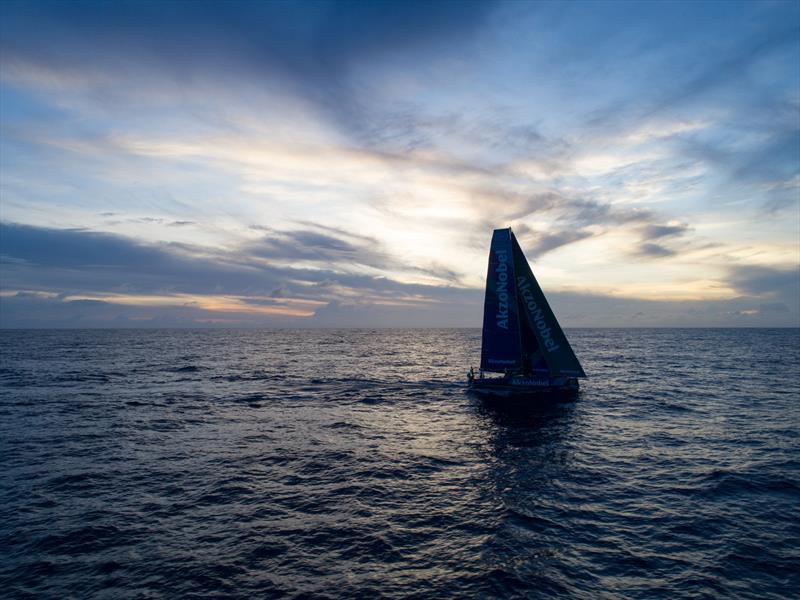 Leg 4, Melbourne to Hong Kong, day 12. Tensions ride as Dongfeng extends their lead by 4nm photo copyright Sam Greenfield / Volvo Ocean Race taken at  and featuring the Volvo One-Design class