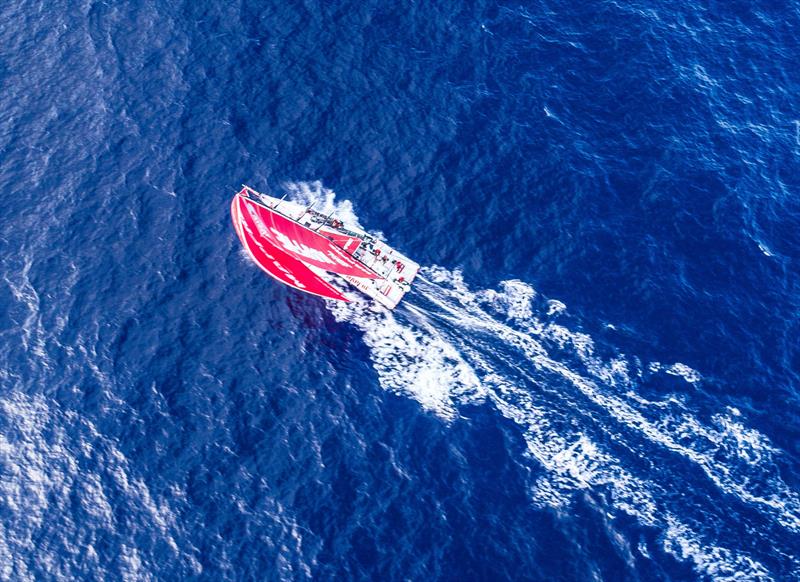 Leg 4, Melbourne to Hong Kong, day 12 on board MAPFRE photo copyright Ugo Fonolla / Volvo Ocean Race taken at  and featuring the Volvo One-Design class