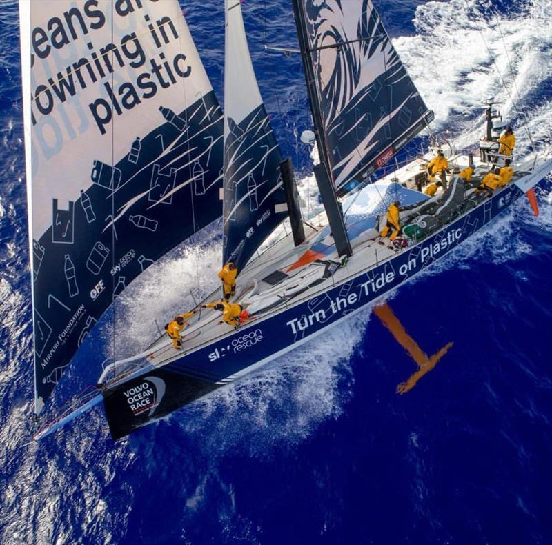 Turn the Tide on Plastic - 2017/18 Volvo Ocean Race photo copyright Mirpuri Foundation taken at  and featuring the Volvo One-Design class