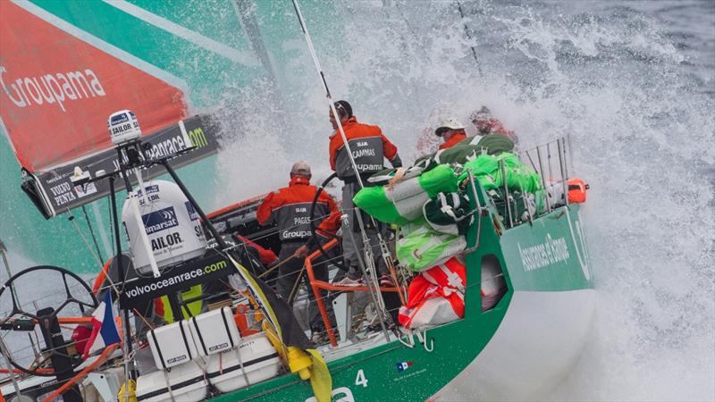 Franck Cammas' Groupama 4 photo copyright Ian Roman / Volvo AB taken at  and featuring the Volvo One-Design class